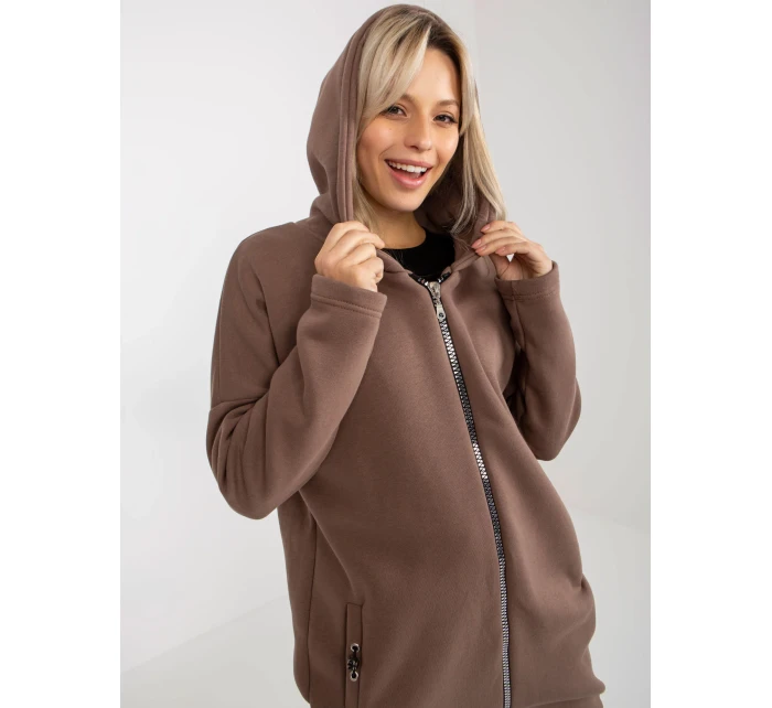 Mikina RV BL 4858 1.99P hnědá