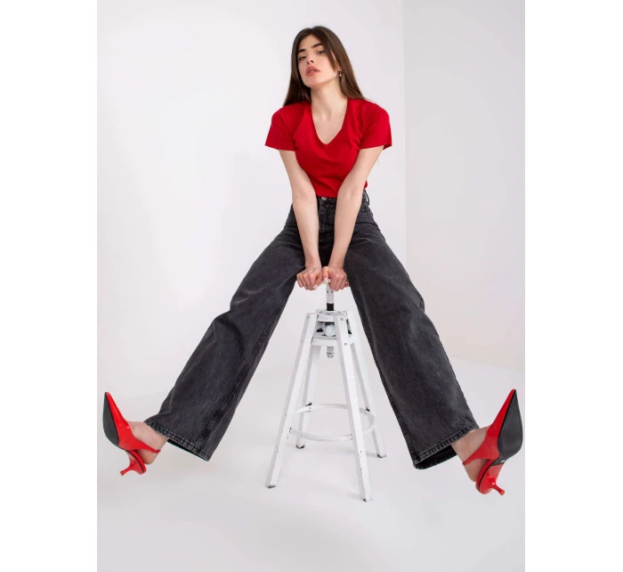 Tričko TW TS 1002.28X tmavo červená