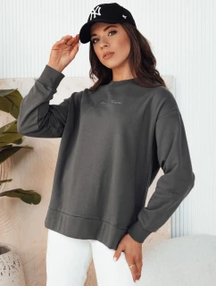 Dámska grafitová mikina ERIAN FashionStreet BY1276