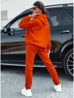 PREMIUM dámská tepláková souprava oranžová Dstreet model 21980460 - FashionStreet