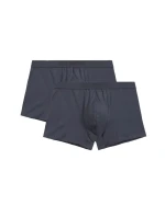 Pánske boxerky 2 pack 016 graphite - Atlantic