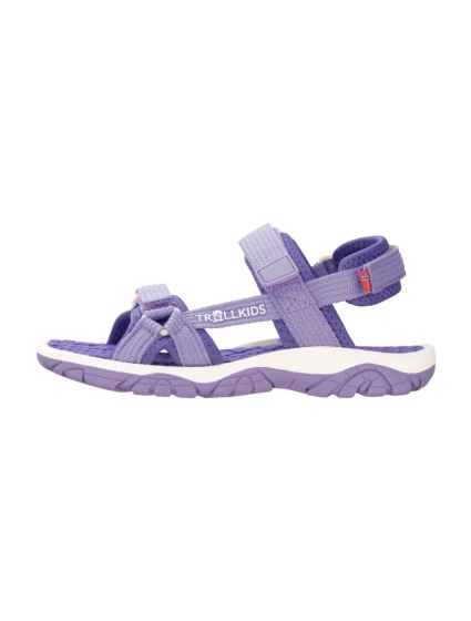 Detské športové sandále pre chlapcov/dievčatá Trollkids Kids Oslofjord Sandal lilac (268-118) Detské športové sandále pre chlapcov/dievčatá Trollkids Kids Oslofjord Sandal lilac (268-118)