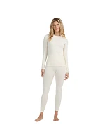 Dámske termo nohavice 4F F204 broken white 4FWAW25USEAF204 11S women's Dámske termo nohavice 4F F204 broken white 4FWAW25USEAF204 11S women's