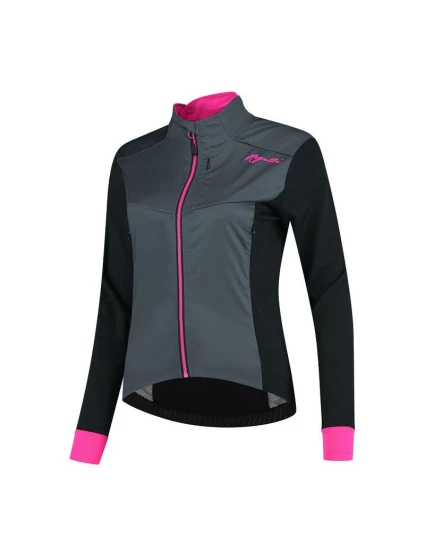 Rogelli dámska bunda CONTENTA šedo-ružová S