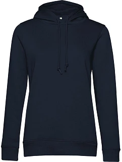 B&C Inspire Hooded /women_° Dámska mikina s kapucňou 01.W34B tmavomodrá