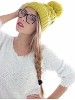 Pletená čepice s copánkovým vzorem green model 22452633 - Atlantis Headwear Pletená čepice s copánkovým vzorem green model 22452633 - Atlantis Headwear