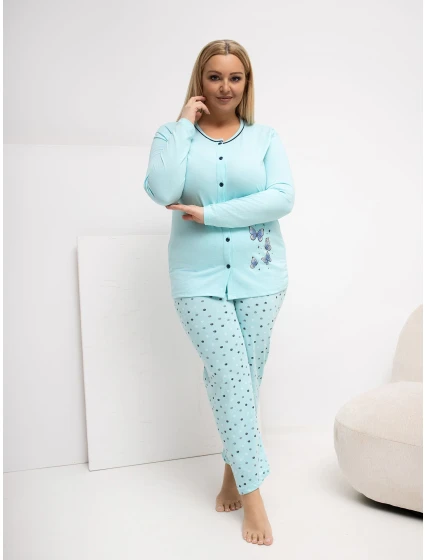 Piżama DU PI FP model 21870786 mietowy - FPrice