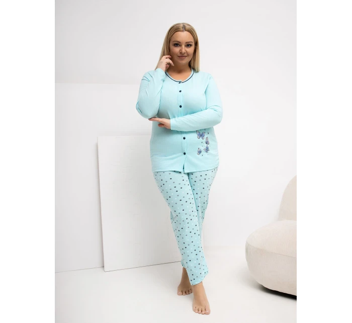 Piżama DU PI FP model 21870786 mietowy - FPrice