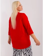 Bluzka RV BZ model 19465552 czerwony - FPrice Bluzka RV BZ model 19465552 czerwony - FPrice