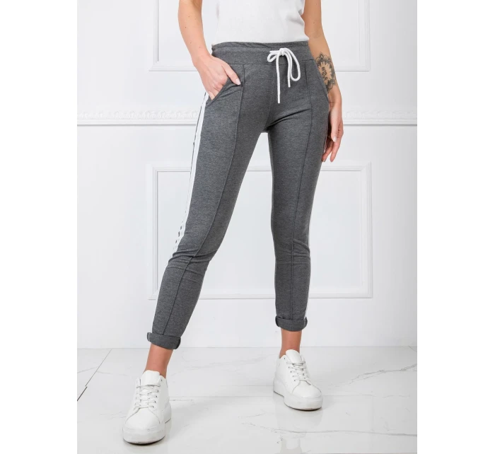 Tepláky RV DR 5407.88 tmavo šedá