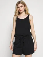 Plážový Overaly KW0KW01003-BEH čierna - Calvin Klein