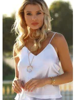 Dámsky saténový top Karen - DKaren