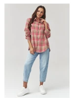 Košeľa s dlhým rukávom model 223231 Makadamia