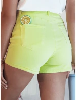 Dámské džínové šortky žluté Dstreet model 21977773 - FashionStreet