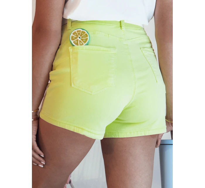 Dámské džínové šortky žluté Dstreet model 21977773 - FashionStreet