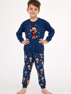 Young Boy pyžamo  long/r Christmas 134164 model 21413594 - Cornette