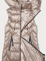 Dámska mikina bez rukávov S'West Light Beige (B8231-51)