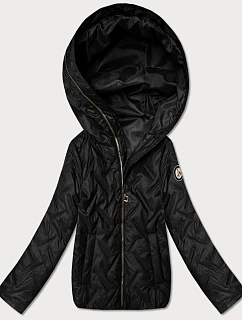 Dámska tenká prešívaná bunda Goodlookin Black (B8573-1)