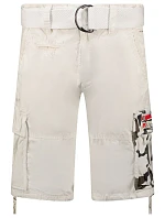 Geografické Nórsko Pasteque EO 063 M SX1425H/GNO-Biele šortky