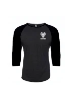 WTB RAGLAN tričko s dlhým rukávom sivé čierne L