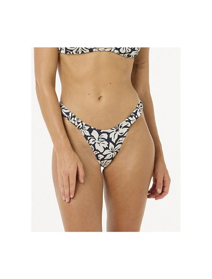 Plavky RIP CURL Las Flores High Leg Skimpy, tmavomodré