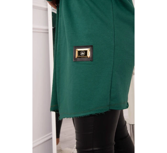 Zelená bez rukávů Zelená bez rukávů