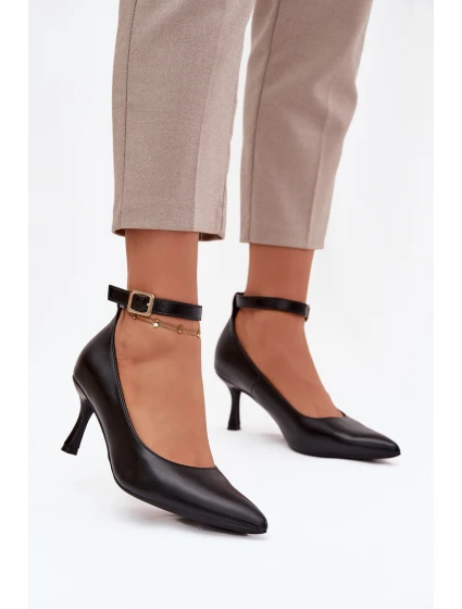 Lodičky s páskem černé Perrine Lodičky s páskem černé Perrine