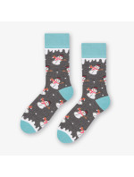 Ponožky Snehuliaci 079-244 Melange Grey - Viac