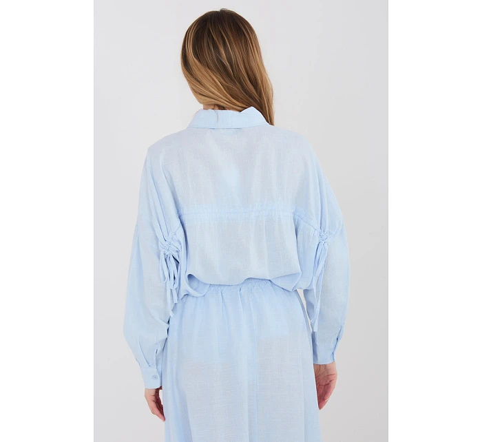 Košeľa s dlhým rukávom model 225513 Taliansko Moda Košeľa s dlhým rukávom model 225513 Taliansko Moda