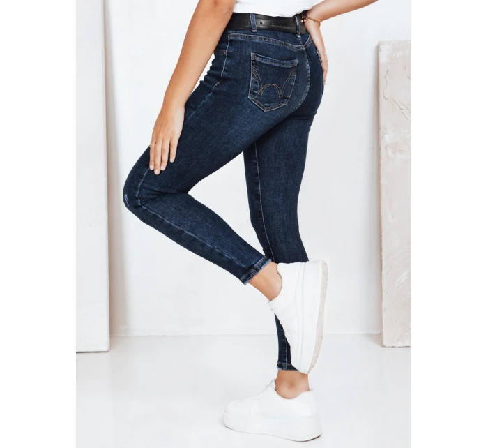 Dámské skinny džíny tmavě modré Dstreet model 21992816 - FashionStreet Dámské skinny džíny tmavě modré Dstreet model 21992816 - FashionStreet