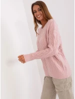 Jumper AT SW 2335 1.68P svetlo ružový
