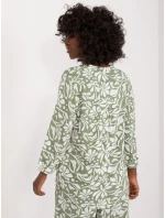 Blúzka D73771M11174A khaki farba Blúzka D73771M11174A khaki farba
