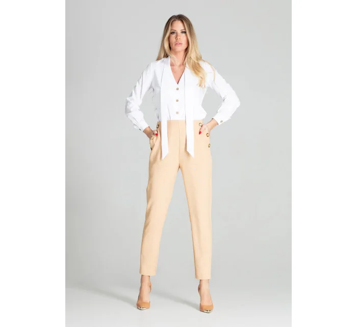 Dámska blúzka M700 biela - Figl