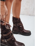 FashionStreet hnedé dámske topánky ZY1143 FashionStreet hnedé dámske topánky ZY1143