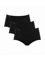 sloggi 24/7 Cotton Midi C3P - BLACK - SLOGGI BLACK - SLOGGI sloggi 24/7 Cotton Midi C3P - BLACK - SLOGGI BLACK - SLOGGI