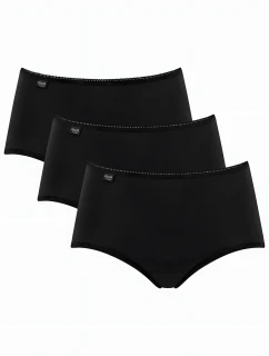 Dámské kalhotky Sloggi 24/7 Cotton Midi C3P černé