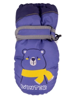 YOCLUB REN-0329 Detské lyžiarske rukavice