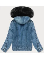 Světle oboustranná džínová bunda pro přechodné období model 16279945 - S'WEST