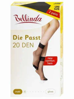 ponožky 2 páry DIE SOCKS 20 DEN  černá model 15437140 - Bellinda
