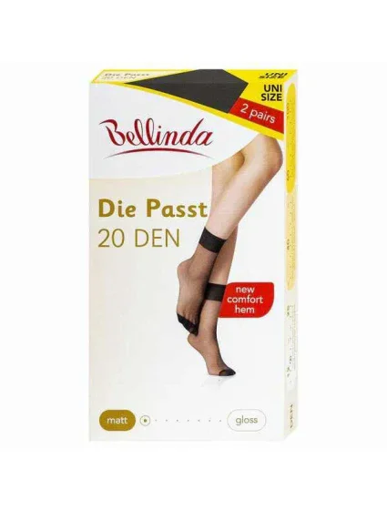 ponožky 2 páry DIE SOCKS 20 DEN  černá model 15437140 - Bellinda