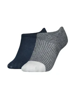 Dámske ponožky Footie 2P RIB MOUL 701222652002 - Tommy Hilfiger