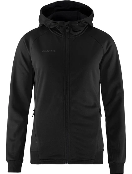 Craft Corporate ADV Unify Hoodie Jacket W Dámska bunda s kapucňou 81.9133 čierna Craft Corporate ADV Unify Hoodie Jacket W Dámska bunda s kapucňou 81.9133 čierna