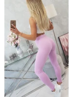 Brooklyn legíny kalhoty světle fialové