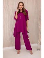 Súprava blúzka + nohavice s príveskom slivky Súprava blúzka + nohavice s príveskom slivky