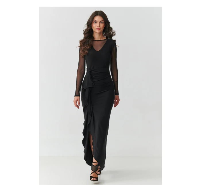 Dlhé šaty model 218110 Makadamia