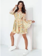 FLOWNESA mini šaty viacfarebné FashionStreet EY2454 FLOWNESA mini šaty viacfarebné FashionStreet EY2454