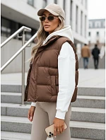 kamizelka damska bez brązowa model 22324219 - FashionStreet
