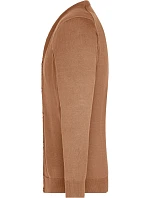 JN 661 Pánský pletený cardigan s výstřihem do V model 22488061 camel - Daiber JN 661 Pánský pletený cardigan s výstřihem do V model 22488061 camel - Daiber