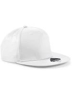 Beechfield B 610 5-panelová snapbacková čiapka 53.0610 biela