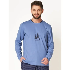 Pánské pyžamo MNS model 20514682 B24 dł/r M2XL - Key Pánské pyžamo MNS model 20514682 B24 dł/r M2XL - Key